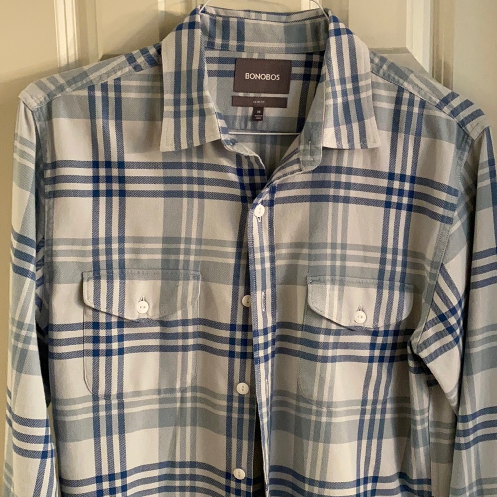 Bonobos flannel button down